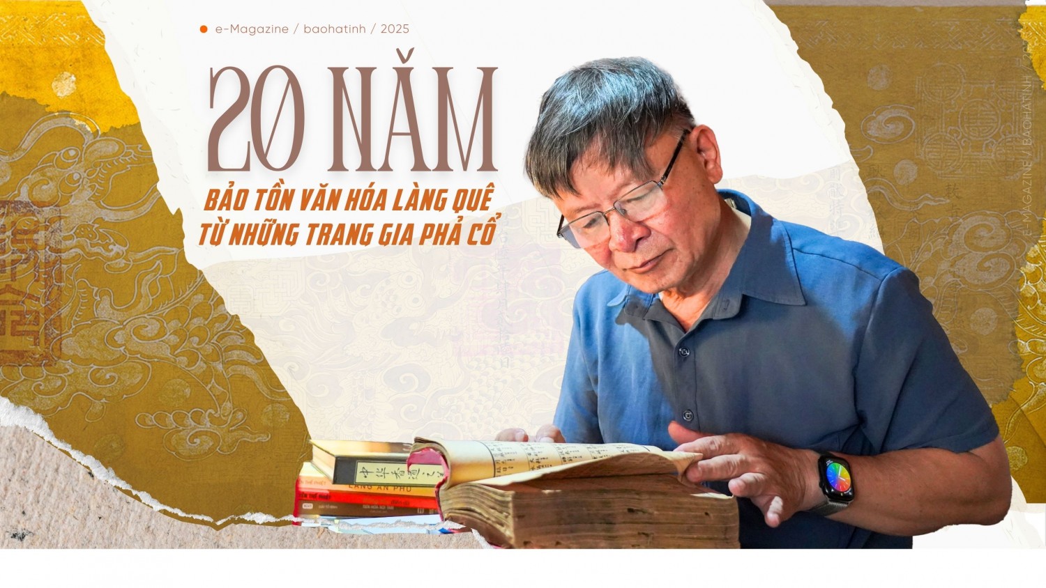 20 năm bảo tồn văn hóa làng quê từ những trang gia phả cổ