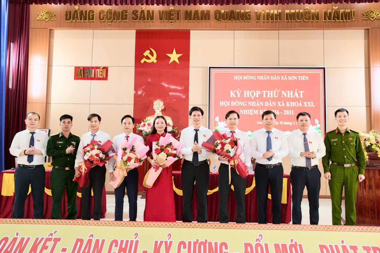 KỲ HỌP THỨ NHẤT HĐND XÃ SƠN TIẾN KHÓA XXI, NHIỆM KỲ 2026 - 2031