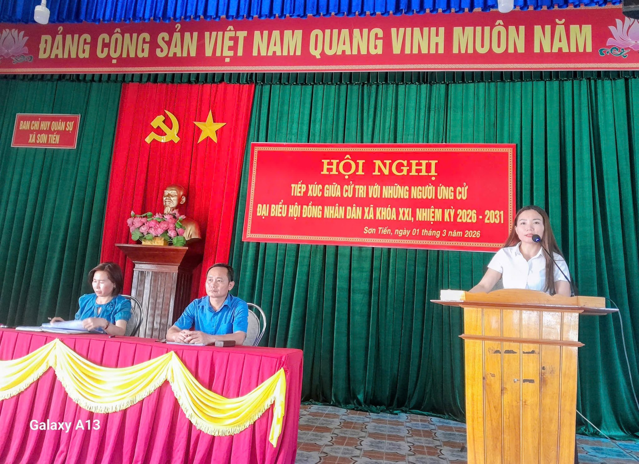 CÁC ỨNG CỬ VIÊN ĐƠN VỊ BẦU CỬ SỐ 01 THÔNG QUA CHƯƠNG TRÌNH HÀNH ĐỘNG