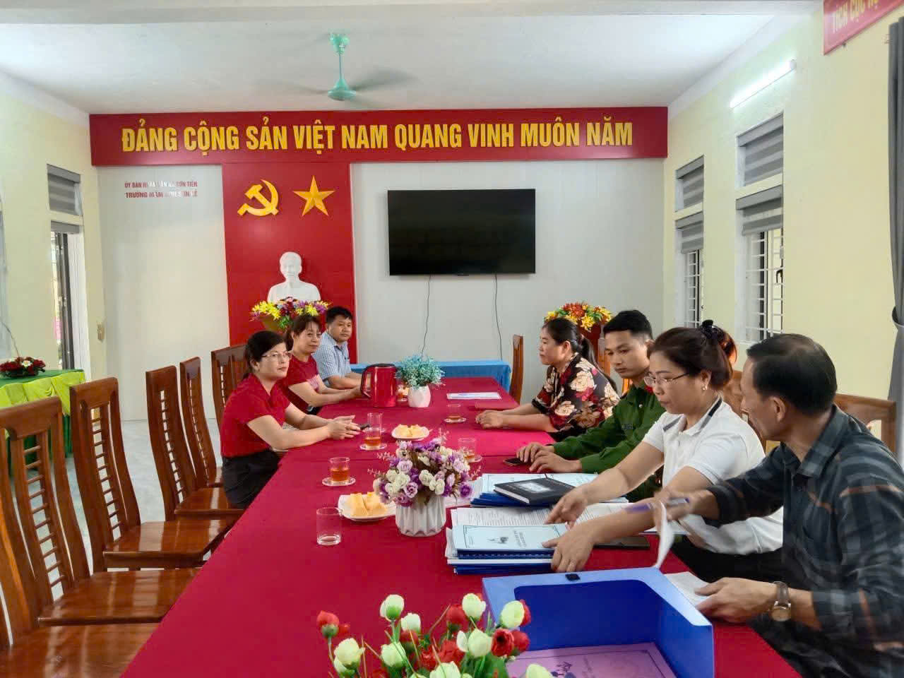 UBND XÃ SƠN TIẾN TĂNG CƯỜNG KIỂM TRA CÔNG TÁC AN TOÀN THỰC PHẨM 