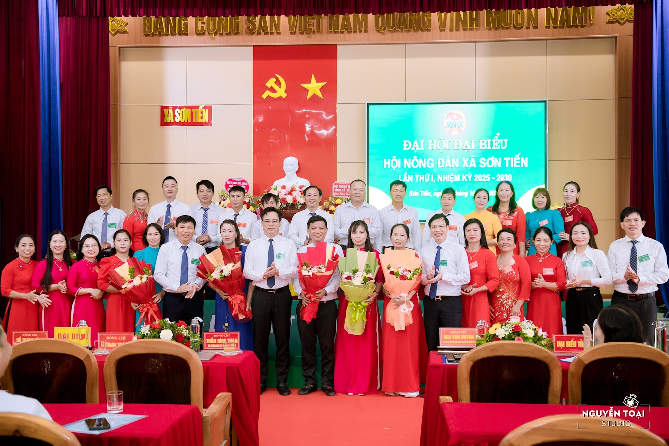 Đại hội đại biểu Hội Nông dân xã Sơn Tiến lần thứ nhất, nhiệm kỳ 2025 - 2030