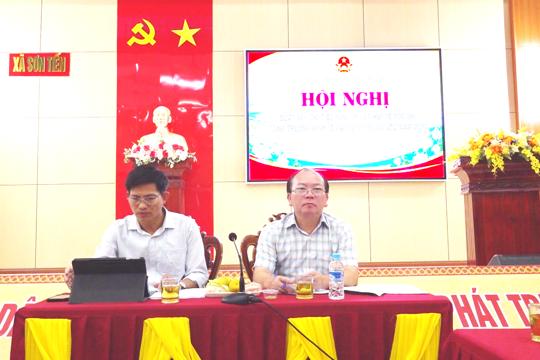 Xã Sơn Tiến làm việc với đoàn công tác Thống kê tỉnh về rà soát chỉ tiêu tăng trưởng kinh tế năm 2026, xây dựng kế hoạch năm 2027