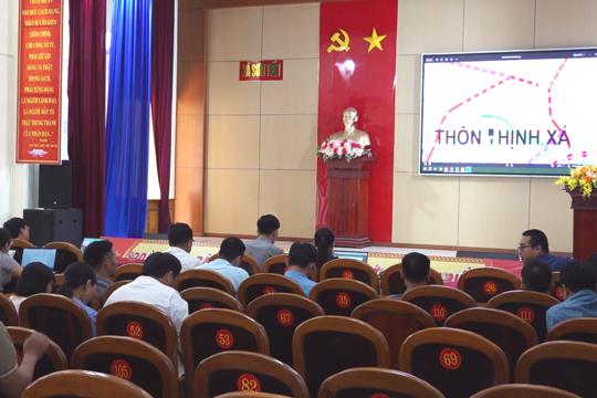Xã Sơn Tiến tổ chức hội nghị lấy ý kiến thực hiện quy hoạch chung đến năm 2050