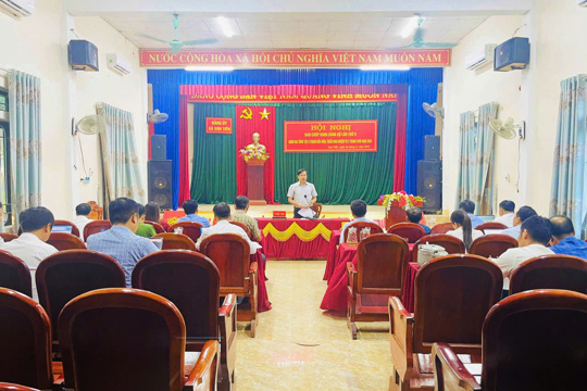 Hội nghị Ban Chấp hành Đảng bộ xã Sơn Tiến lần thứ 7: Đánh giá kết quả 9 tháng, quyết tâm hoàn thành nhiệm vụ năm 2026