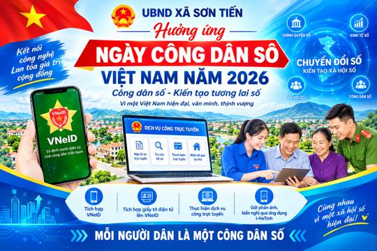 Sơn Tiến lan tỏa tinh thần công dân số, thúc đẩy chuyển đổi số vì lợi ích của Nhân dân