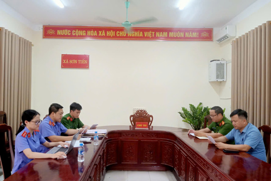 Kiểm sát trực tiếp việc thi hành án hình sự tại xã Sơn Tiến: Nâng cao chất lượng công tác quản lý, giáo dục người chấp hành án