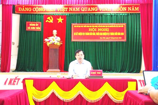 Sơn Tiến đánh giá kết quả 9 tháng thực hiện Nghị quyết số 57-NQ/TW, quyết tâm tạo chuyển biến mạnh mẽ trong chuyển đổi số.